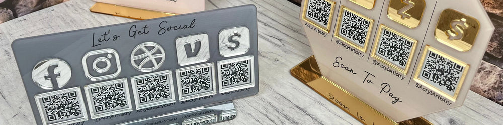 The original social media QR sign